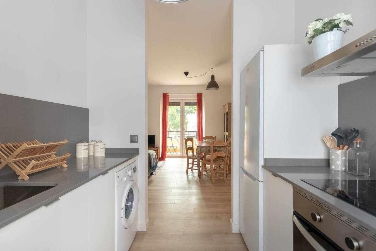 Apartamento Kuia En Gran Bilbao Con Terraza Y Vistas A Un Parque Basauri Kültér fotó