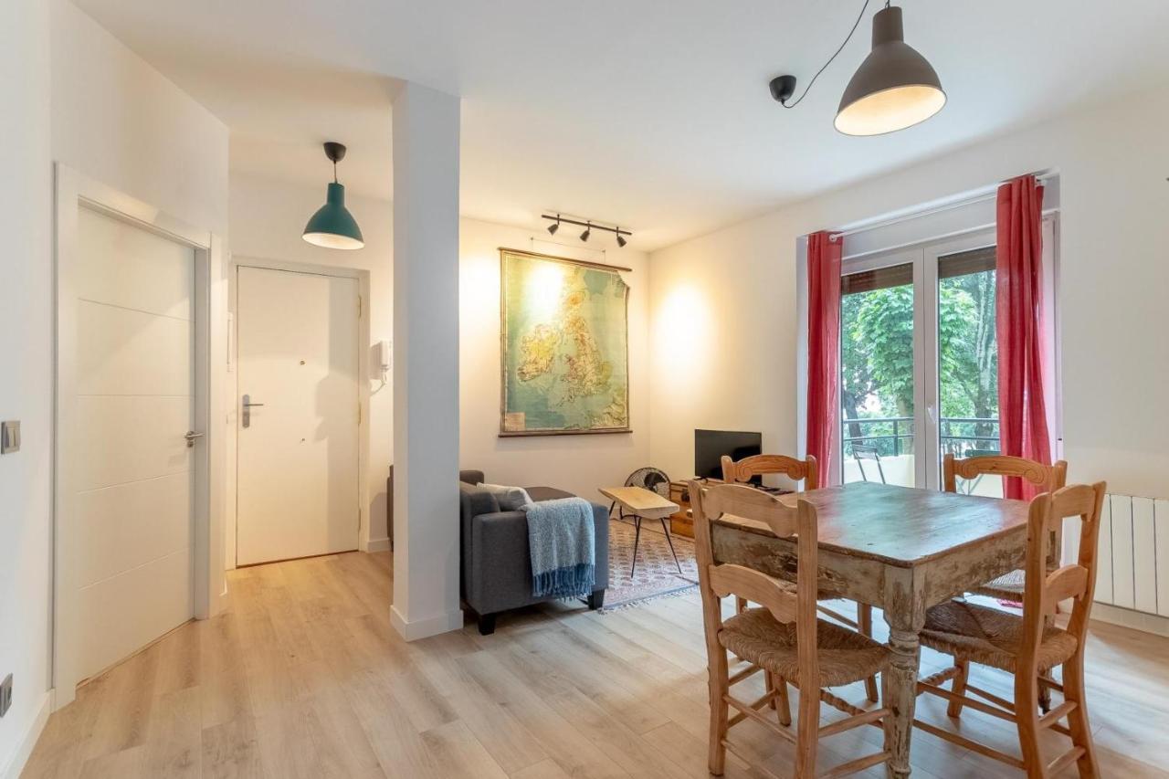 Apartamento Kuia En Gran Bilbao Con Terraza Y Vistas A Un Parque Basauri Kültér fotó